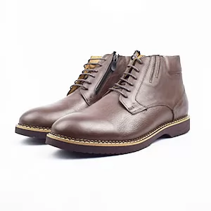 Botte Bottine pour homme 128 marron  sandale médicale femme confortable Maroc